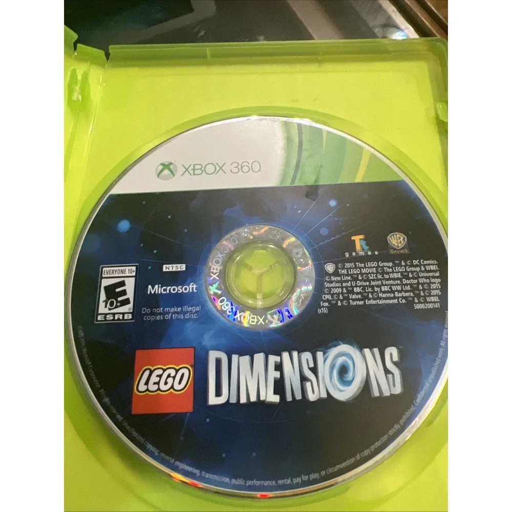 LEGO Dimensions Video Game Xbox 360 OS Green Interactive Portal Series